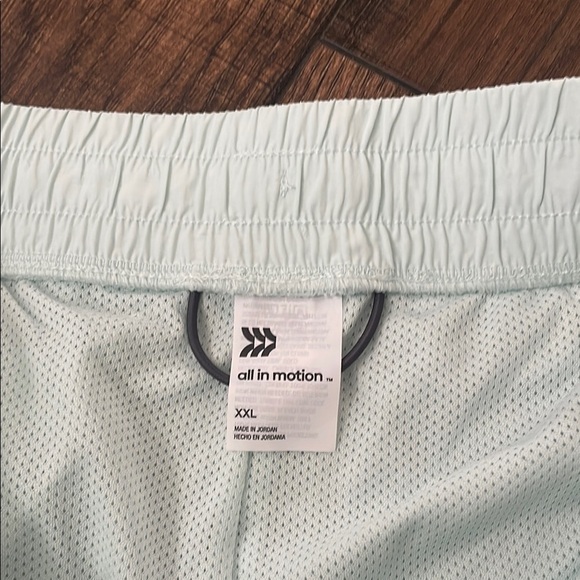 All in Motion Mens Sea green UPF 50 6” Volley Shorts New Size XXL - Picture 3 of 7